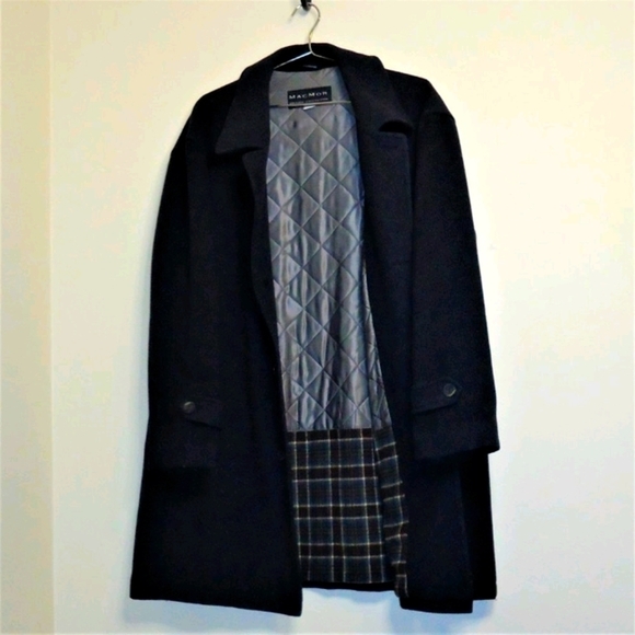 VINTAGE Mac Mor Men's Wool Cashmere Jacket suit or outerwear EUC Size 40R - Picture 2 of 5